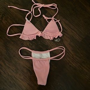 Baby pink SHEIN bikini